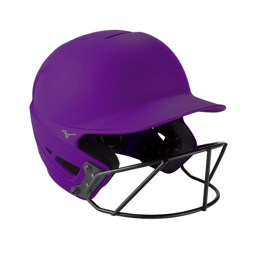 Womens Mizuno F6 Fastpitch Softball Batting Helmet Purple Philippines (OKIYVH517)